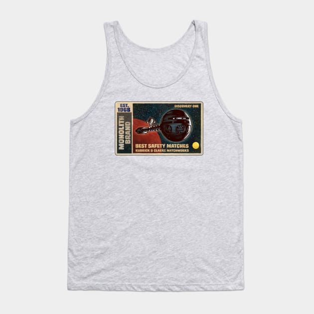 Monolith Brand Matches Tank Top by ChetArt